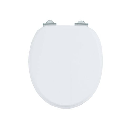 Burlington Matt White Soft Close Toilet Seat 