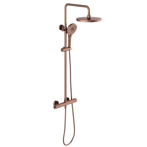 Moray Thermostatic Shower Pack - Satin Bronze | Stylish Shower Packs