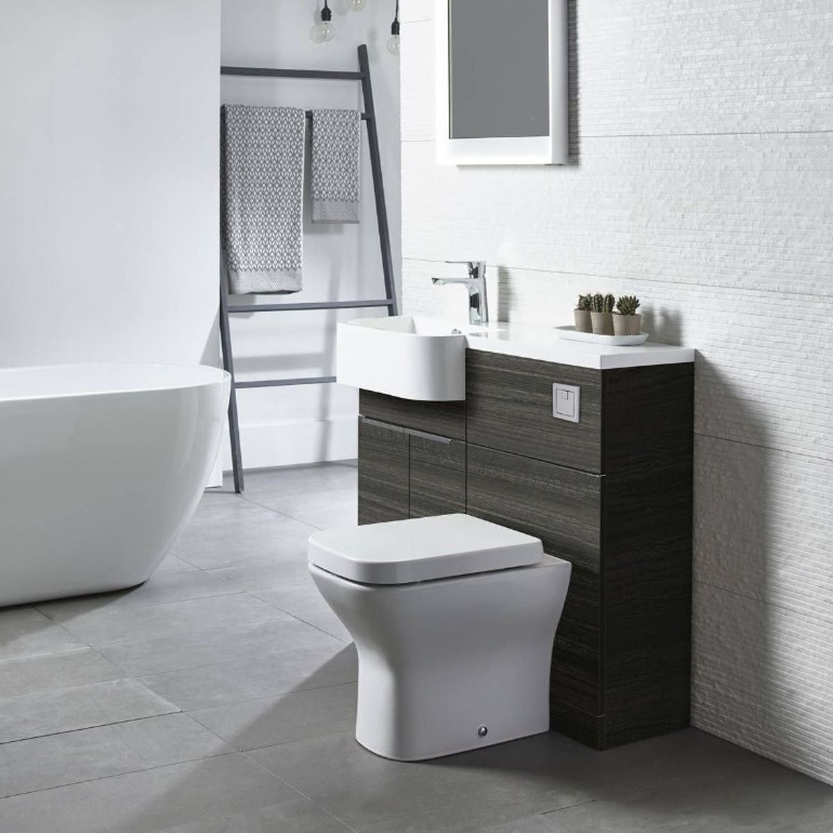 Tavistock Match 1000mm Vanity Unit & Basin Bathroom Combination Vanity Unit