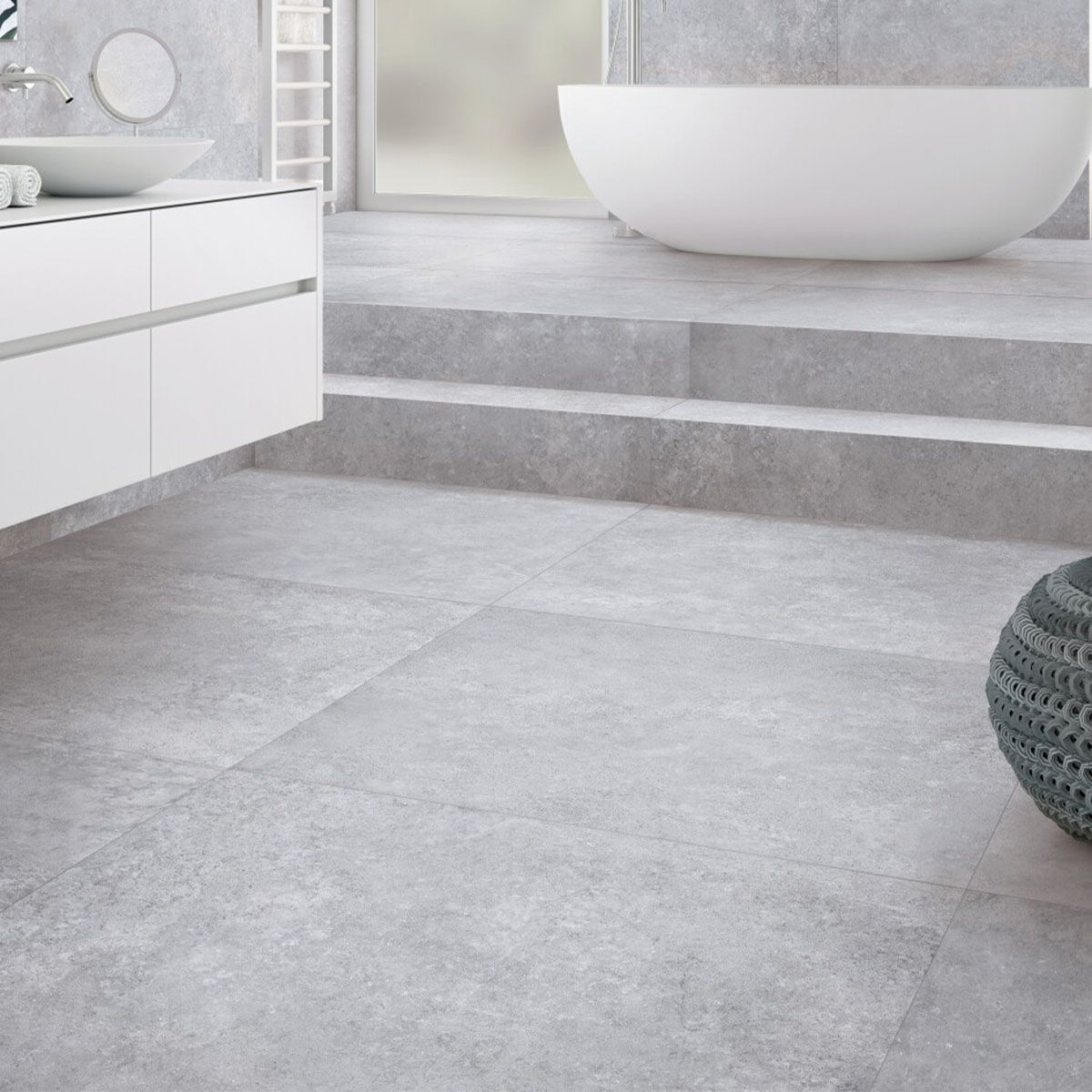 Gandi Perla Matt Porcelain Tile – 900x900mm | Easy Bathrooms