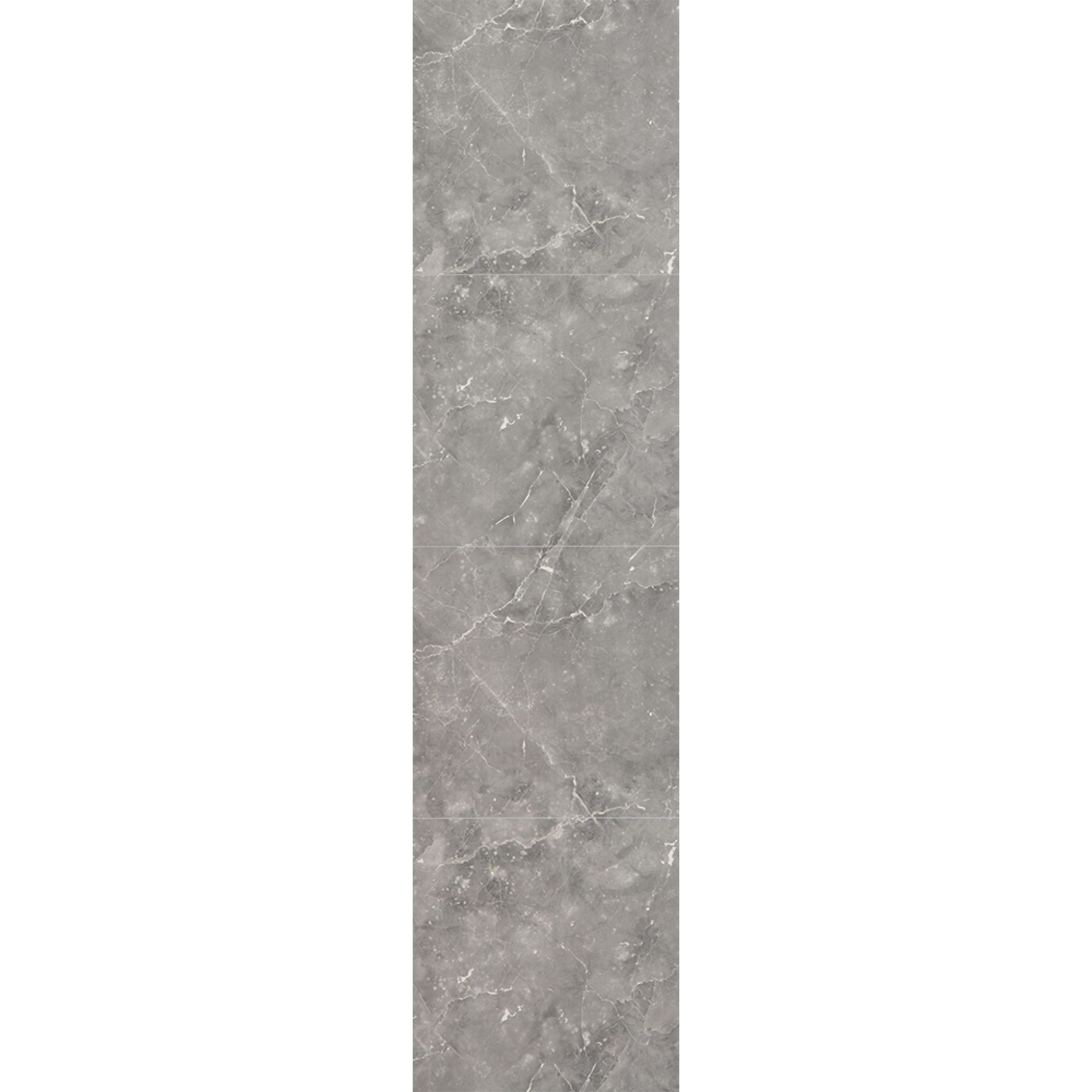 Fibo Scandinavian Tile Effect Silver Grey Marble Wall Panel | Wall Panels