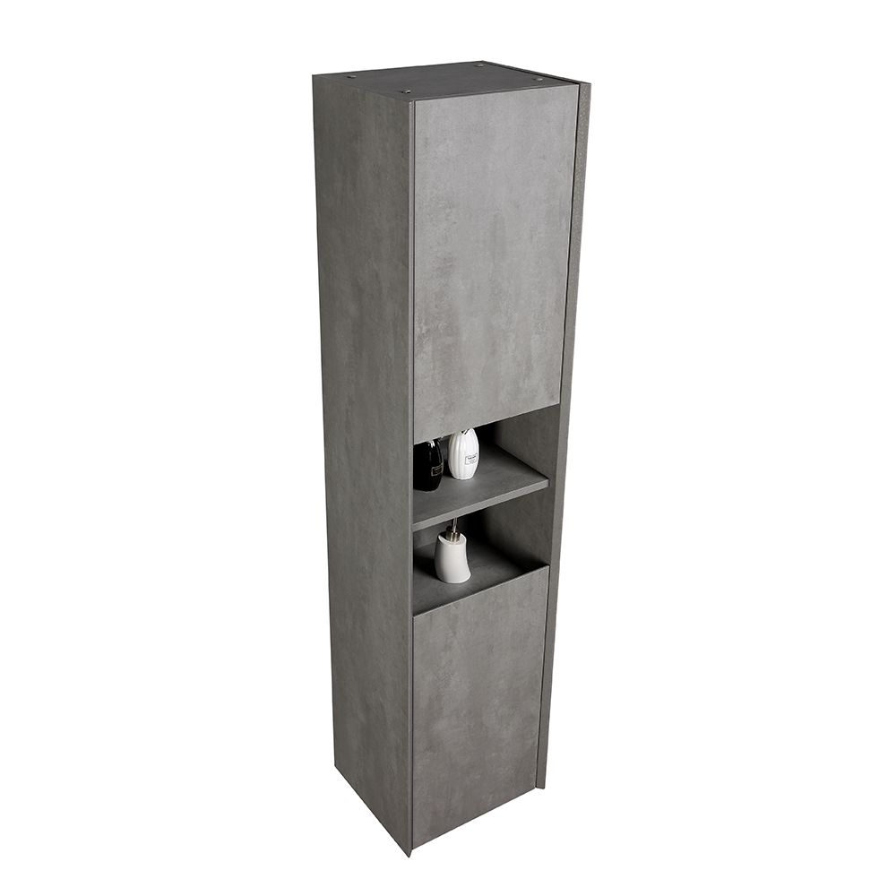 Easy Bathrooms Odion Wall Hung Tall Storage Cabinet | Bathroom storage unit