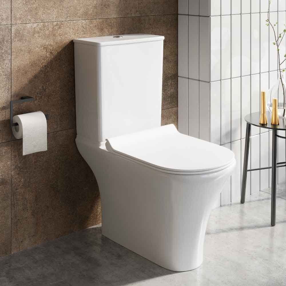 Crewe Close Coupled Rimless Toilet | Close Coupled WC Toilets