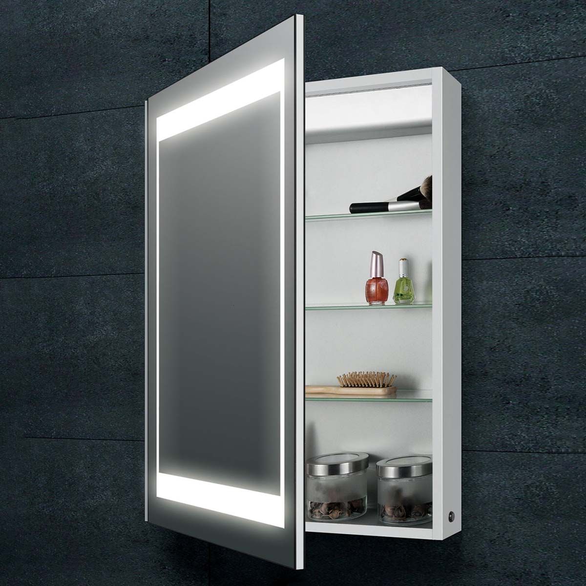 Lana LED Backlit Mirrored Cabinet | Easy Bathrooms