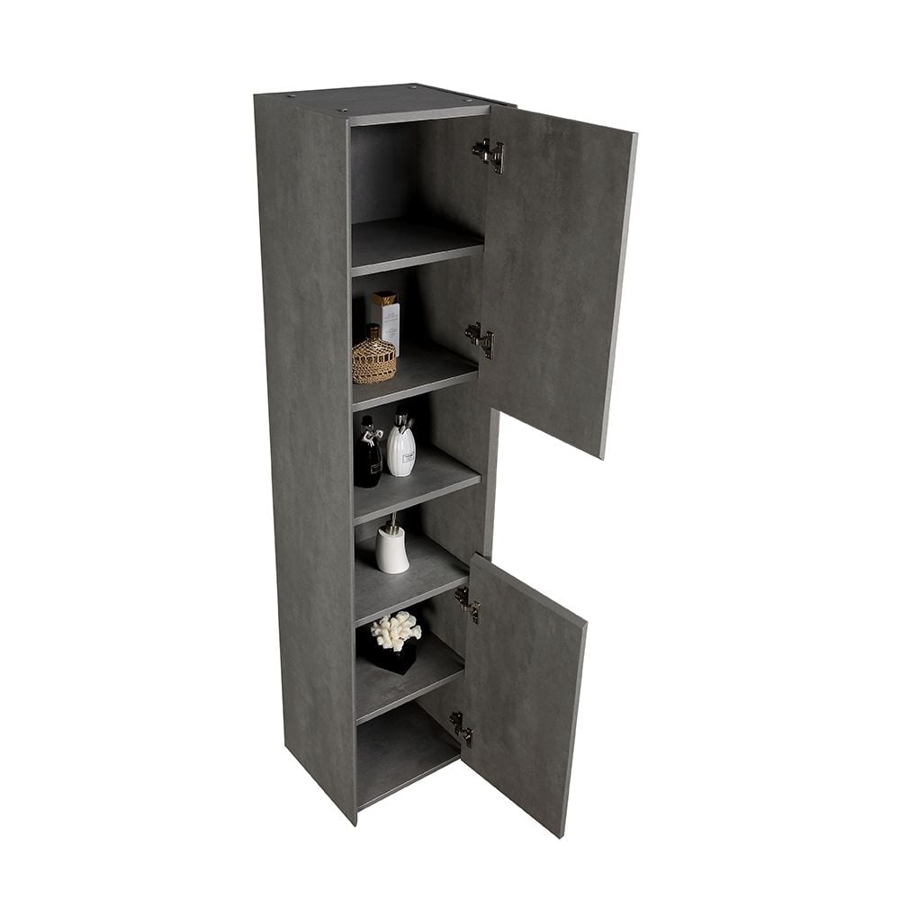 Easy Bathrooms Odion Wall Hung Tall Storage Cabinet | Bathroom storage unit